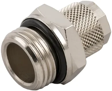 RACOR RECTO MACHO CILÍNDRICO CON TÓRICA 1020 4/2,7 1/8