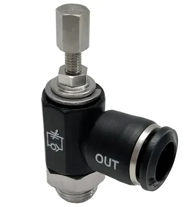 REG. CAUDAL UNIDIRECCIONAL ORIENTABLE P/CIL ROSCA CILÍNDRICA, MANUAL 55906 6 1/4