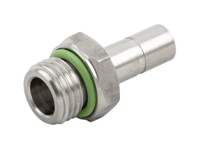 RACOR ADAPTADOR MACHO CILÍNDRICO CON O-RING