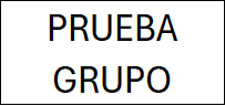 Nombre del grupo PRUEBA