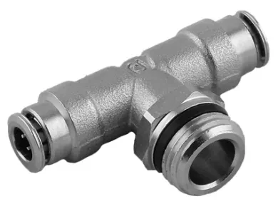 RACOR ROSCADO EN T ORIENTABLE MACHO "UNIVERSAL SHORT"