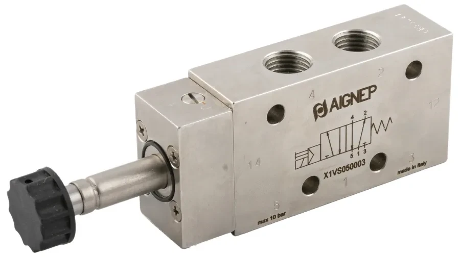 VÁLVULAS DE ACCIONAMIENTO ELECTRONEUMÁTICO X1VS
