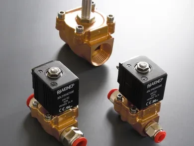 ELECTROVALVULA SERVOACCIONADA CON CUERPO DE LATÓN ∆P = 0 bar - OPERADOR 13 mm