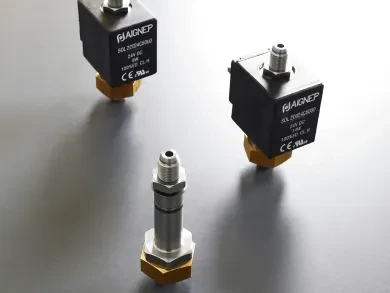 ELECTROVÁLVULAS EN LÍNEA DE ACCIONAMIENTO DIRECTO CON CUERPO DE LATÓN - OPERADOR 13 mm